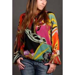 Girls Chiffon Printed Top