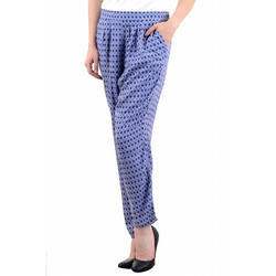 Ladies Printed Trousers