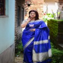 blue-banglore-raw-silk-saree-with-cream-blouse-