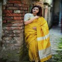 yellow-banglore-raw-silk-saree-with-cream-blouse-