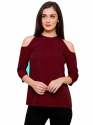 cold-shoulder-maroon-top
