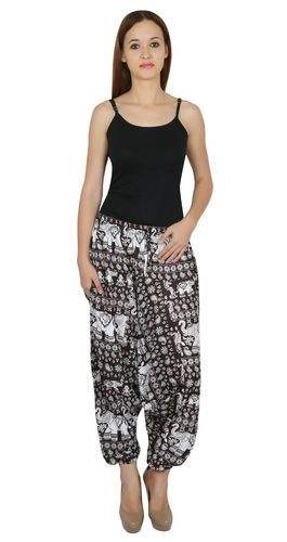 Cotton Harem Pants