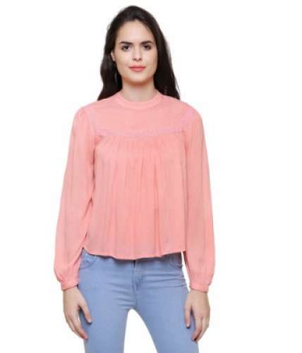 Ladies Plain Cotton Top in Delhi