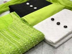 Aari Work Dress Material