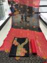 Aari Work Salwar Suit Material thumb 5