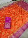 Balatani Hathi Print Silk Saree thumb 1