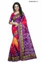 Bhagalpuri Print Bandhani Saree thumb 8