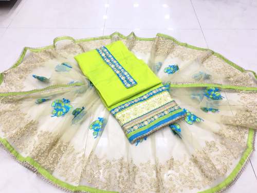 Chanderi Dress Material - 1