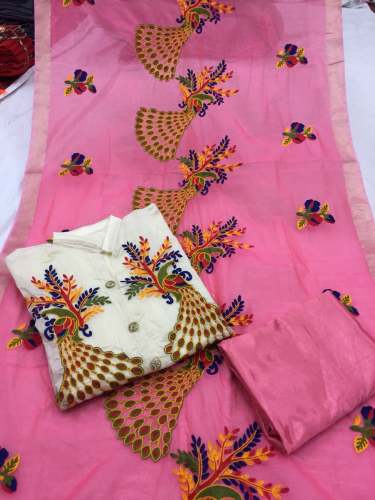 Chanderi Silk Dress Material -2