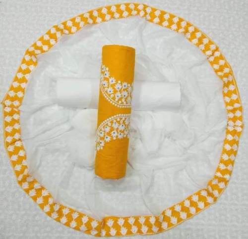 COTTON WITH EMBROIDERY WORK