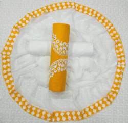 COTTON WITH EMBROIDERY WORK