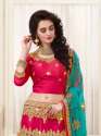 Designer Lehenga With Heavy Work and Fancy Lace thumb 10