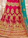 Designer Lehenga With Heavy Work and Fancy Lace thumb 11