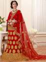 Designer Lehenga With Heavy Work and Fancy Lace thumb 4