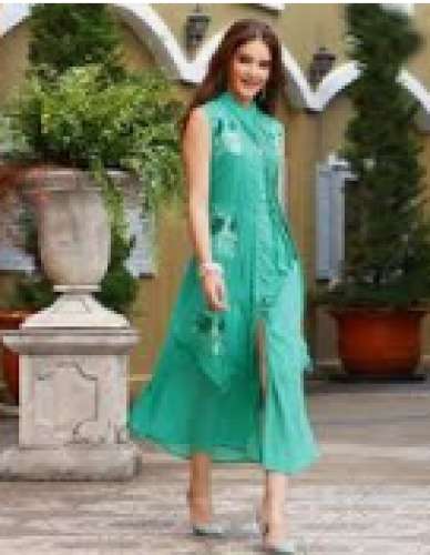 Shree Ramnath and Grandsons Clothing Embroidered Fancy Kurti 