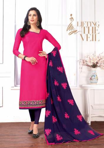 Embroidery Work Cotton Dress