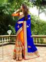 Embroidery Work Georgette Saree thumb 5