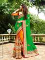 Embroidery Work Georgette Saree thumb 6