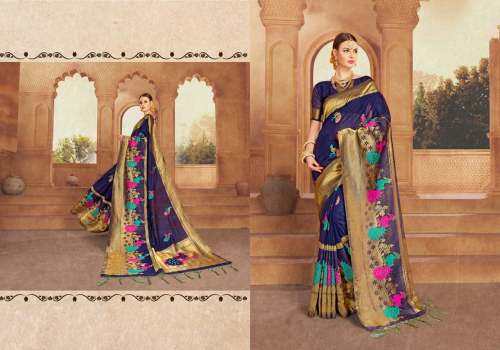 Exclusive Designer Jacquard Sarees