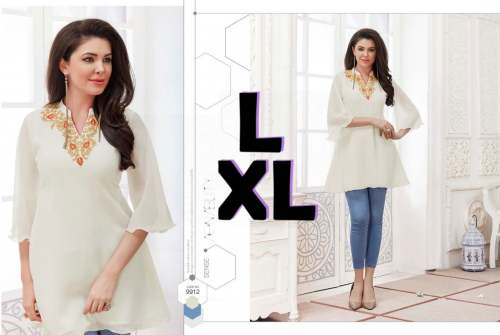 Girl Georgette Casual Top