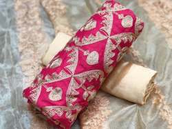 Heavy Chanderi Dress Material