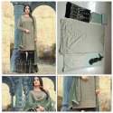 Heavy Designer Georgette Kurti thumb 3