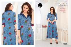 Heavy Rayon Printed Kurti