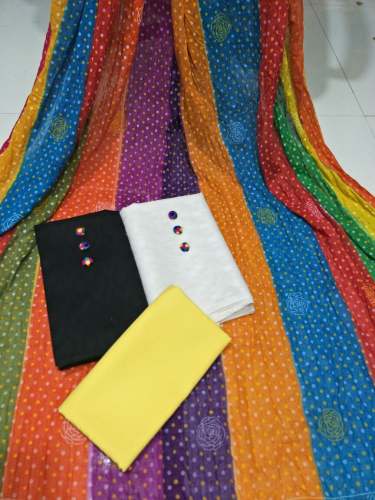 Multi Color Dress Mterial