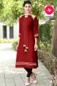Namo Rayon Straight Kurti  thumb 1