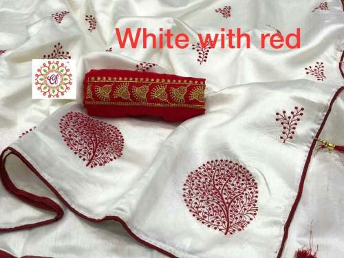 new paper silk saree by Shree Ramnath and Grandsons Clothing