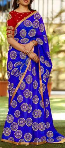 Paper Silk Saree
