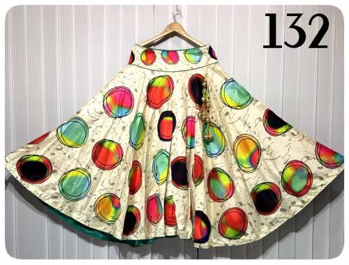 Party Wear Printed Skirt