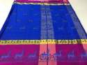 Printed Aangi Silk Saree With Blouse thumb 4