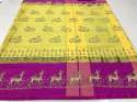 Printed Aangi Silk Saree With Blouse thumb 5