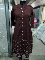 Slub Cotton Kurti