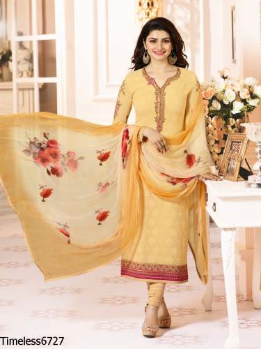 Women Embroidery Suits Material