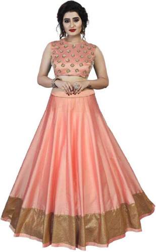 Get Semi Stitched Lehenga Choli By OrangeSell  by Orangesell