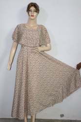 American Crepe Maxi Dress for Ladies