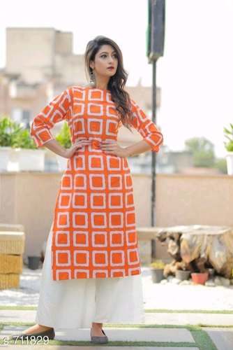 Ganpati Handicrafts Cotton Kurti With Palazzo