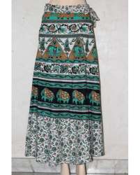 Ganpati Handicrafts Printed Wrap Skirt