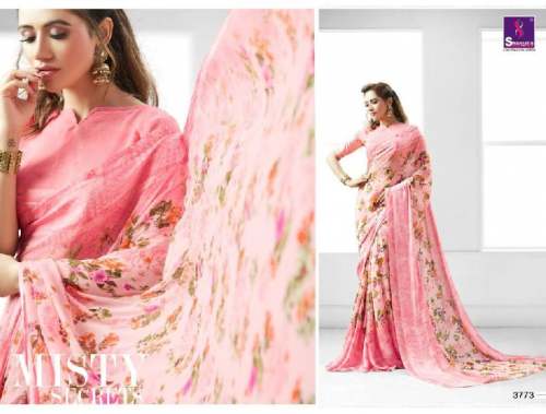 Satin Saree