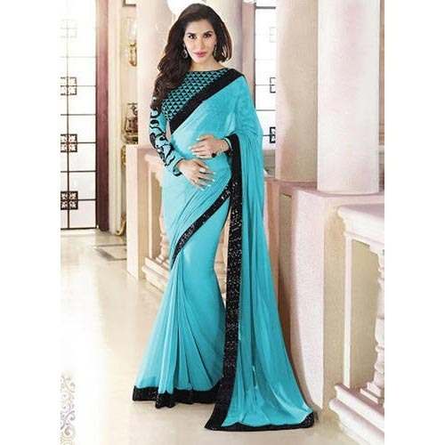 Bollywood Fancy Saree by Aakash Art