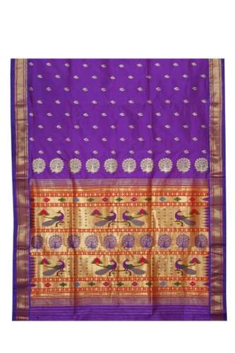 exclusive semi paithani saree by New Wave Paithani