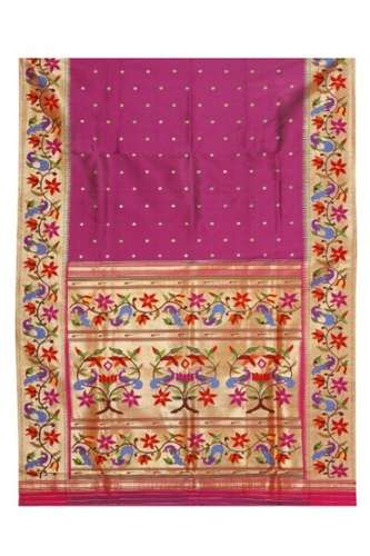 peacock designer saree