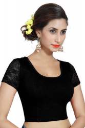 black designer blouse