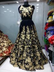 005 NEVY BLUE LAHENGA CHOLI