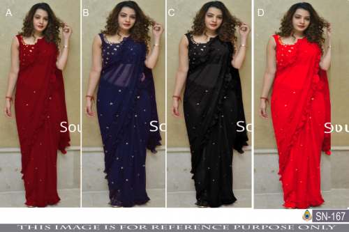 Teeya Creation DESIGNER PARTY WEAR SAREE 