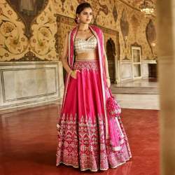 designer wedding and party wear lahenga