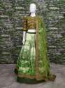 DIGITAL PRINT WITH HANDWORK LEHENGA thumb 1