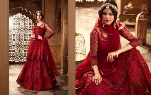 EMBROIDERY WORK DESIGNER INDIAN SALWAR DRESS